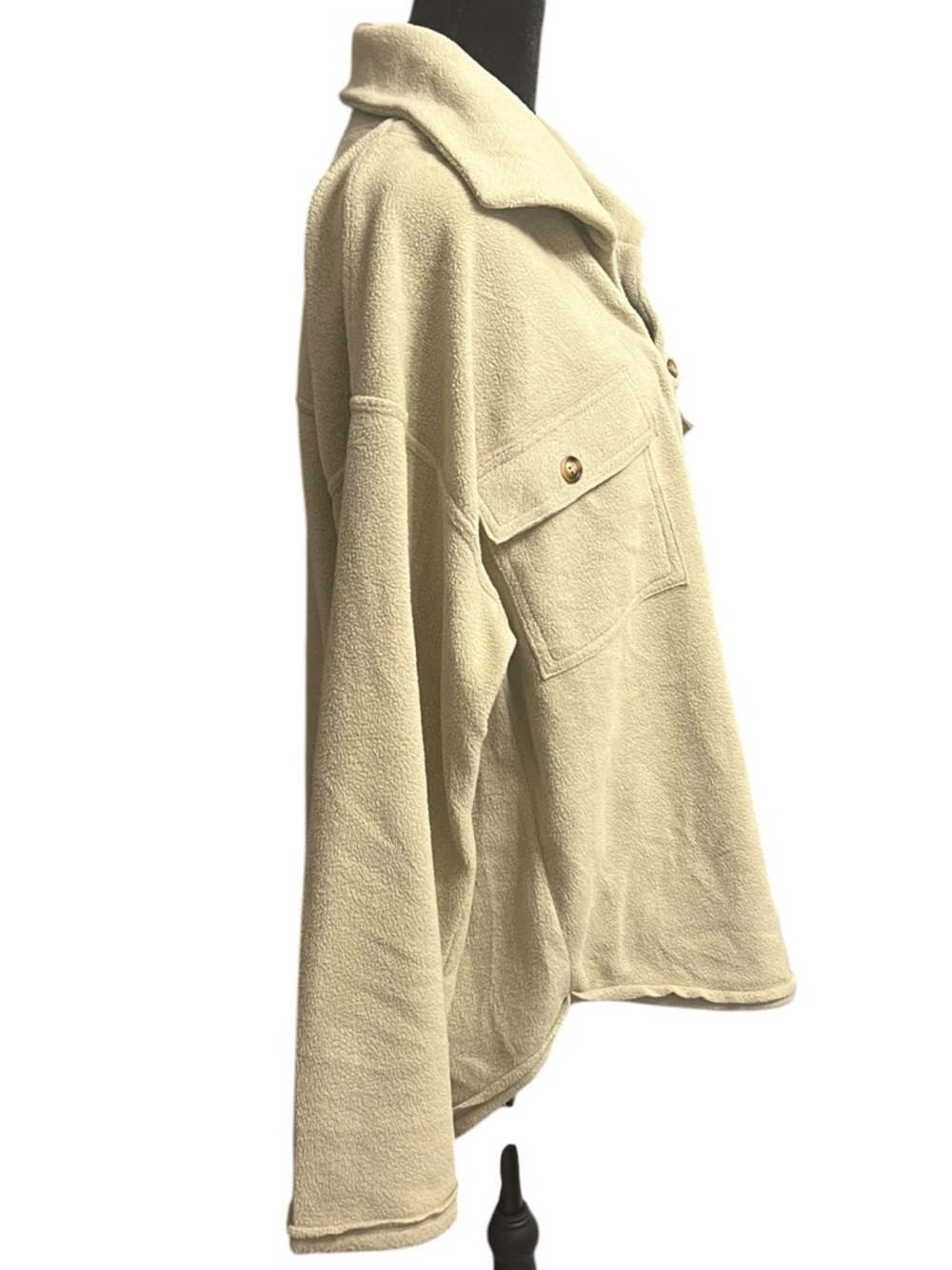 Women's HEYSON avocado Fleece Pullover Sweatshirt 1X - Picture 2 of 9